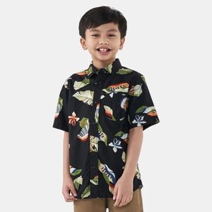 Vans Toddler' Lucid Floral Print Button Down‎ Shirt 2T